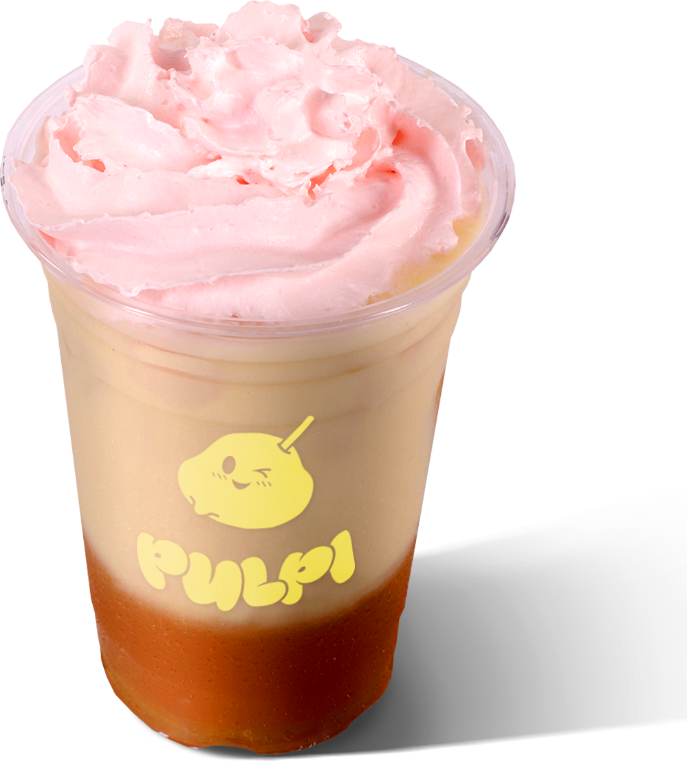 Cloudy Peach Latte